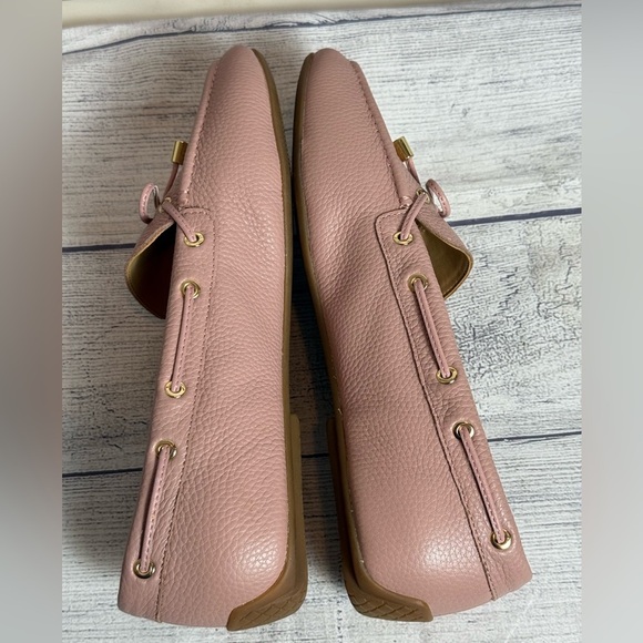 Talbots blush pink Leather Loafers / size 8M - Picture 8 of 11